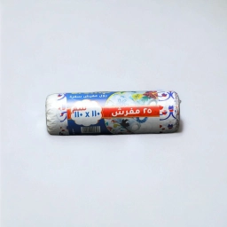  Al-fath table cover roll white110*100c 50p  